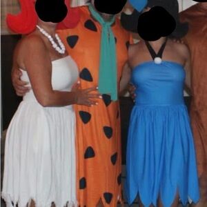 Women’s Wilma Flintstone costume.  Dress & wig.